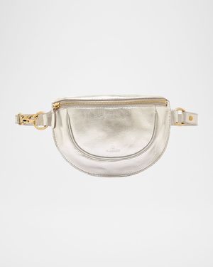 Oliveta Zip Leather Belt Bag