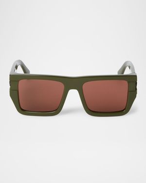 Men's Chester Acetate Square Sunglasses