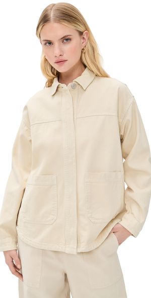 Z Supply Bay Breeze Jacket Parchment XS
