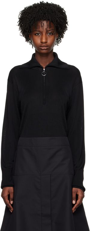 Studio Nicholson Pull Naeba bleu marine