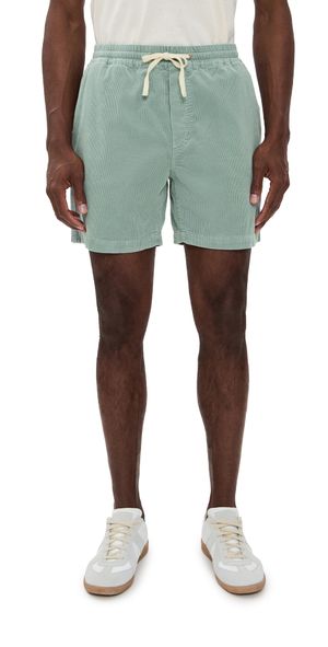 Marine Layer Saturday Corduroy Short 6 Sterling Blue S