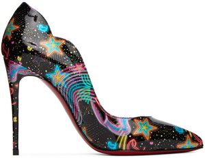 Christian Louboutin Black Hot Chick Heels