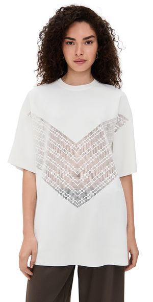 A. EMERY Bea Knit T-Shirt Parchment L