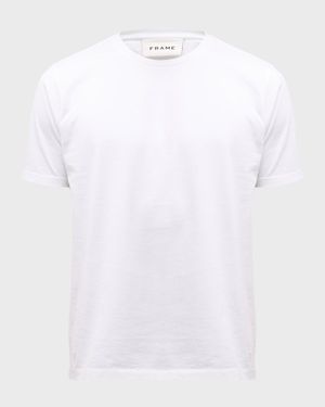 Men's Heavyweight Cotton Crewneck Classic Fit T-Shirt