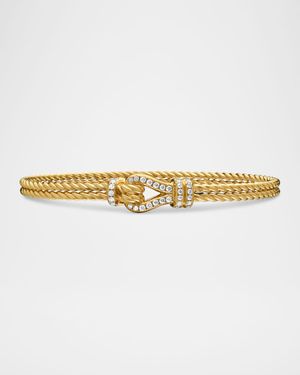 4.5mm Thoroughbred Loop Bracelet in 18K Gold