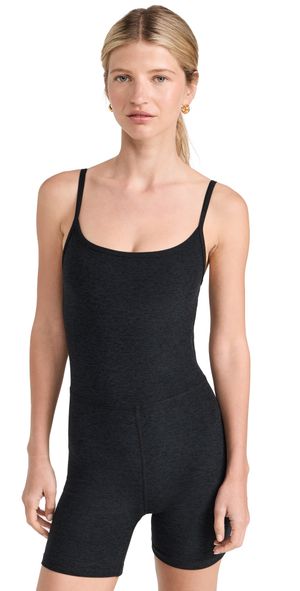 Beyond Yoga Spacedye Keep Pace Biker Jumpsuit Darkest Night L