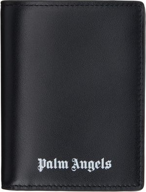 Palm Angels Portefeuille noir à logo