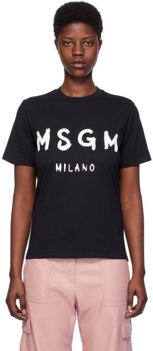 MSGM T-shirt noir