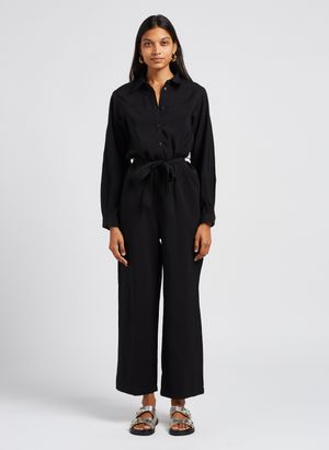 Moss Copenhagen - Combinaison col classique - Taille L - Noir