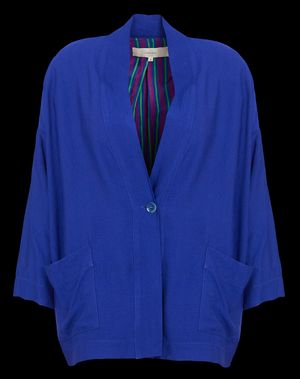 Tinsels - Veste Col V - Taille M - Bleu