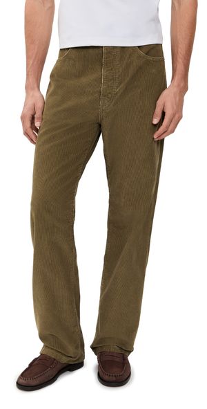 Jeanerica Vega Straight Leg Corduroy Pants Brown Corduroy 31
