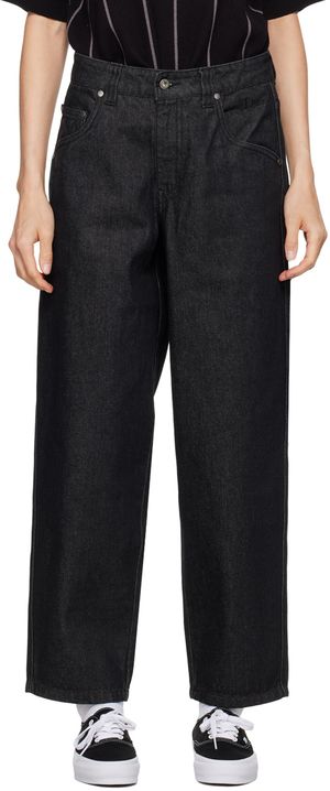 Dime Black Classic Baggy Jeans