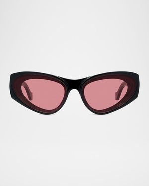 Paula's Ibiza Plastic Cat-Eye Sunglasses