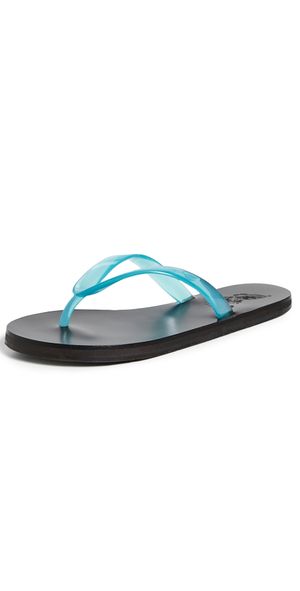 Ancient Greek Sandals Saionara Jelly Sandals Clear Blue 37