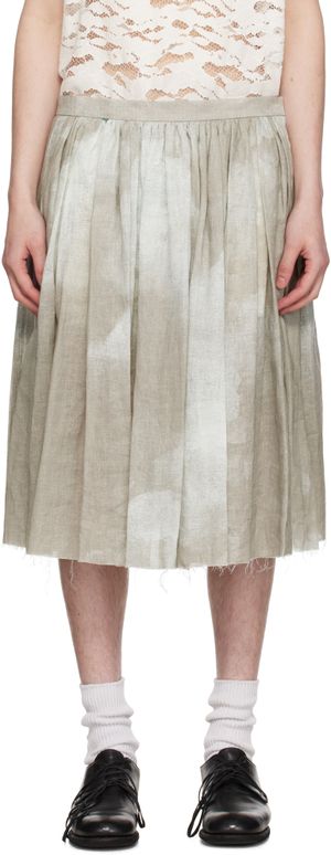 UNDERCOVER Beige UC1E4604-2 Skirt