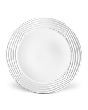 Corde Wide-Rim Charger, White