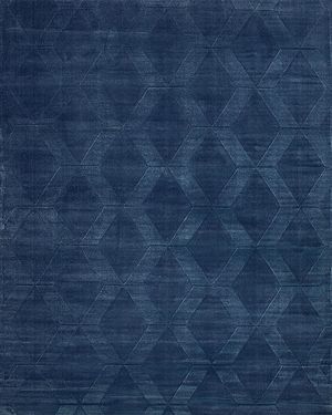 Brunello Hand-Loomed Navy Rug, 10' x 14'