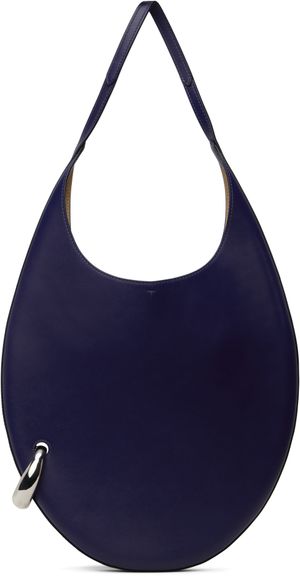 Tory Burch Navy Pierced Bag