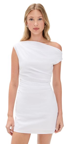 STAUD Phare Mini Dress Black 16