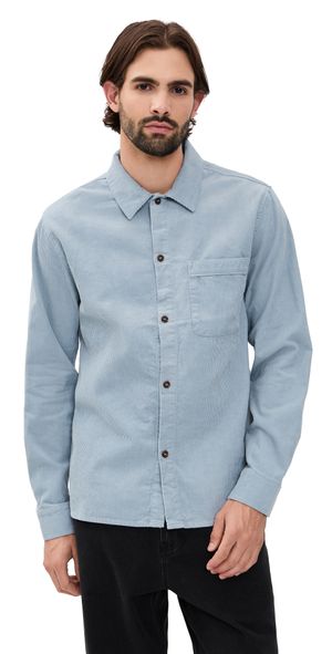 Rhythm Corduroy Shirt Mist S