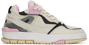 Axel Arigato Beige & Pink Astro Sneakers