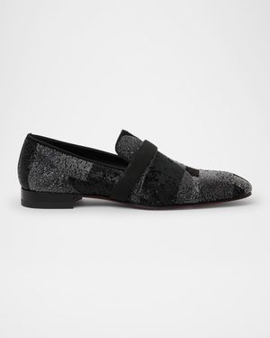 Men's Dandydecotracks Sequin Red-Sole Loafers