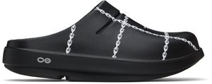 UNDERCOVER Mules Oocloog noires édition OOFOS