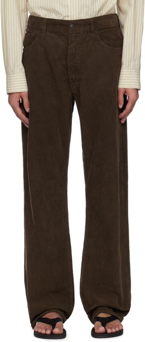 The Row Brown Burt Trousers