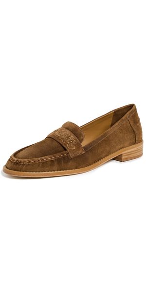 Cinq à Sept Gretta Suede Amour Loafers golden sienna 37