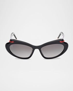 Miss Z Acetate Aviator Sunglasses