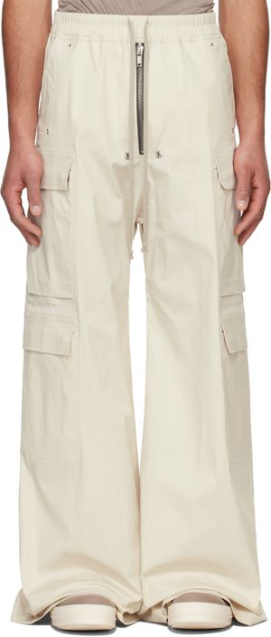 Rick Owens Off-White Hollywood Cargobelas Cargo Pants