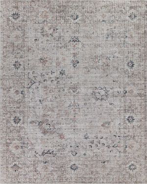 Cambridge Hand-Loomed Silver & Blue Rug, 9' x 12'