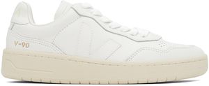 VEJA Baskets V-90 blanches