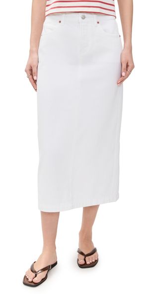 Alex Mill Ruby Denim Skirt Sea Salt 32