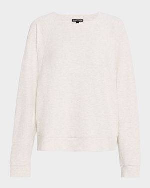 Crewneck Organic Cotton Jacquard Sweater