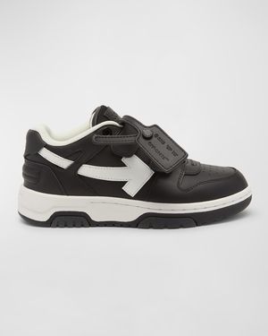 Kid's Out Of Office Low-Top Leather Sneakers, Toddler/Kids