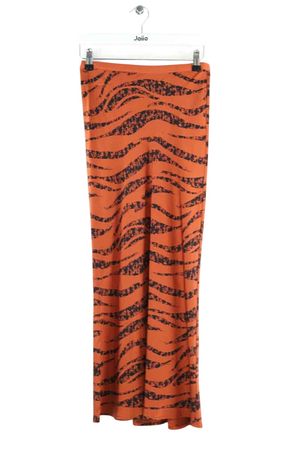 Anine Bing - Seconde Main - Jupe en soie - Taille XS - Orange