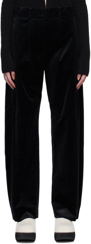 OPEN YY Black Rounding Trousers