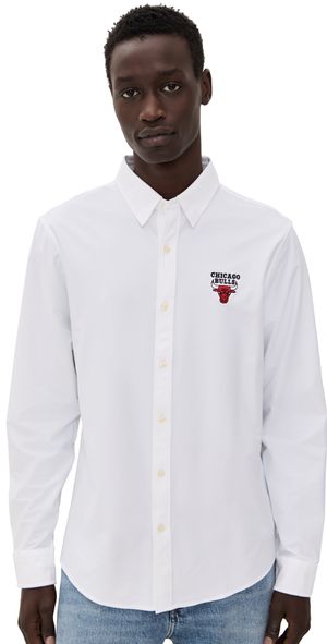 Rhone Slim Fit Bulls Commuter Shirt Business White XXL