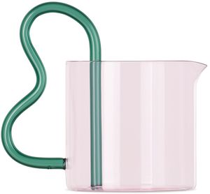 Sophie Lou Jacobsen Pink & Green Bean Pitcher