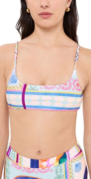 MINKPINK Elysia Braid Strap Bikini Top Paradiso M