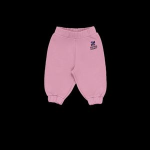 The New Society - Jogging sérigraphié en coton - Taille 24M - Rose