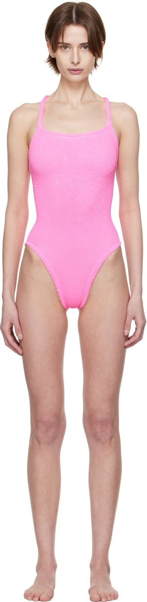 Hunza G Maillot de bain Bette rose