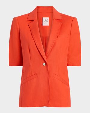 Khloe Short-Sleeve Blazer