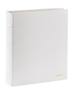Large Clear Pocket Leather Photo Album