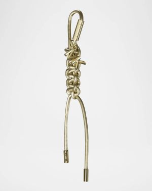 Metallic Braided Bag Charm