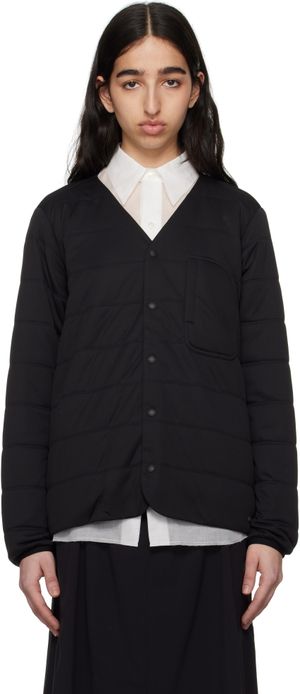 Snow Peak Black Flexible Insulated Cardigan