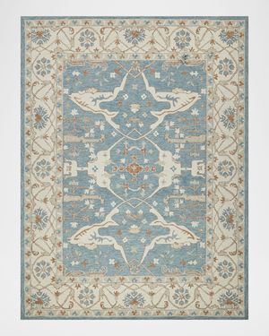 Claremont Hand-Tufted Oushak Rug, 6' x 9'