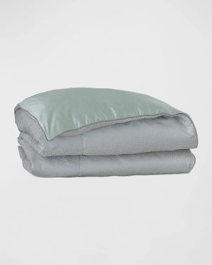 Danae Metallic Polka Dots Duvet Cover