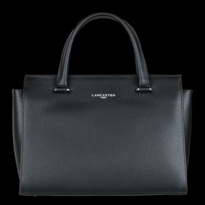 Lancaster Paris - Sac cabas en cuir grainé - Taille Unique - Noir